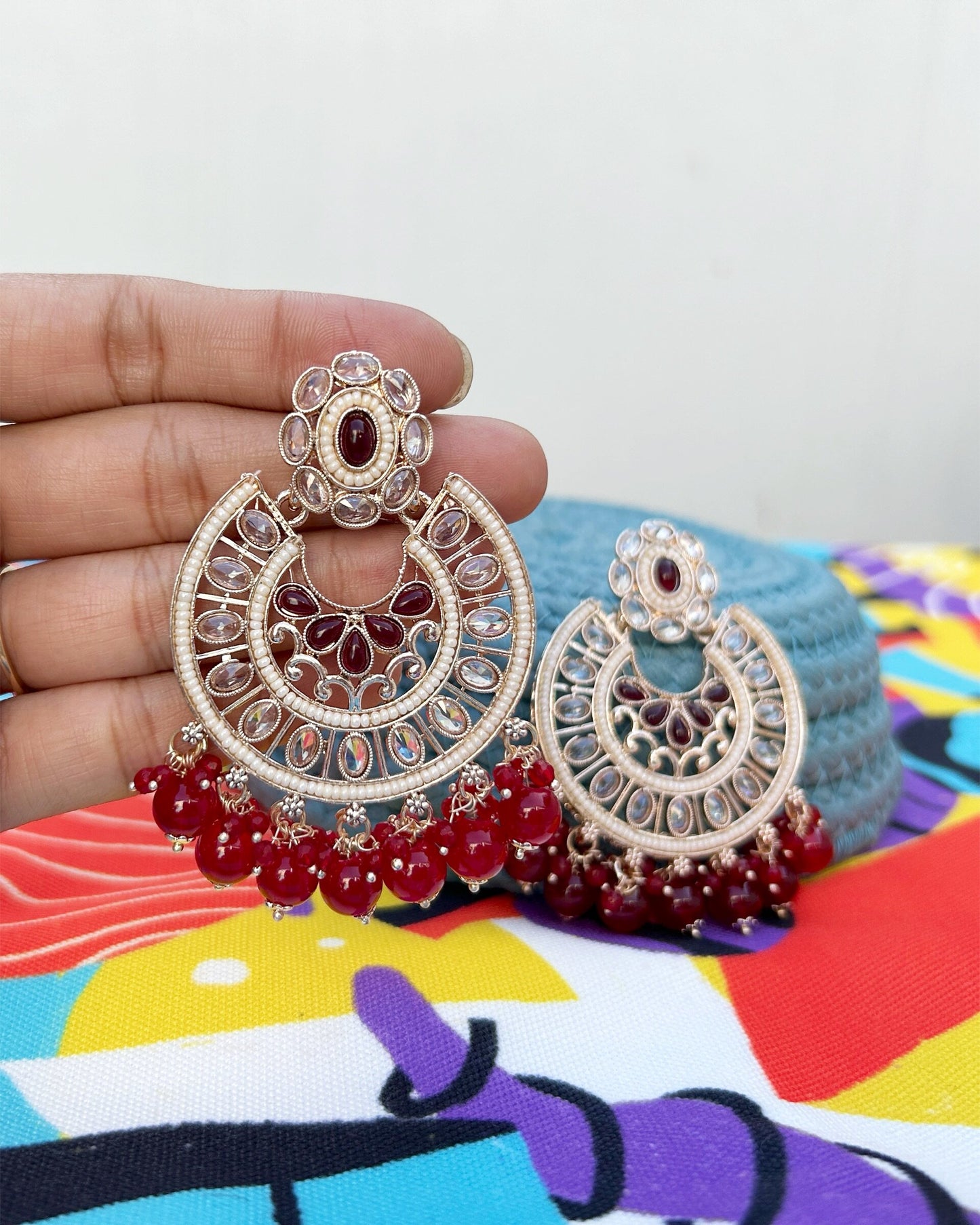 Amazon chandbali earrings