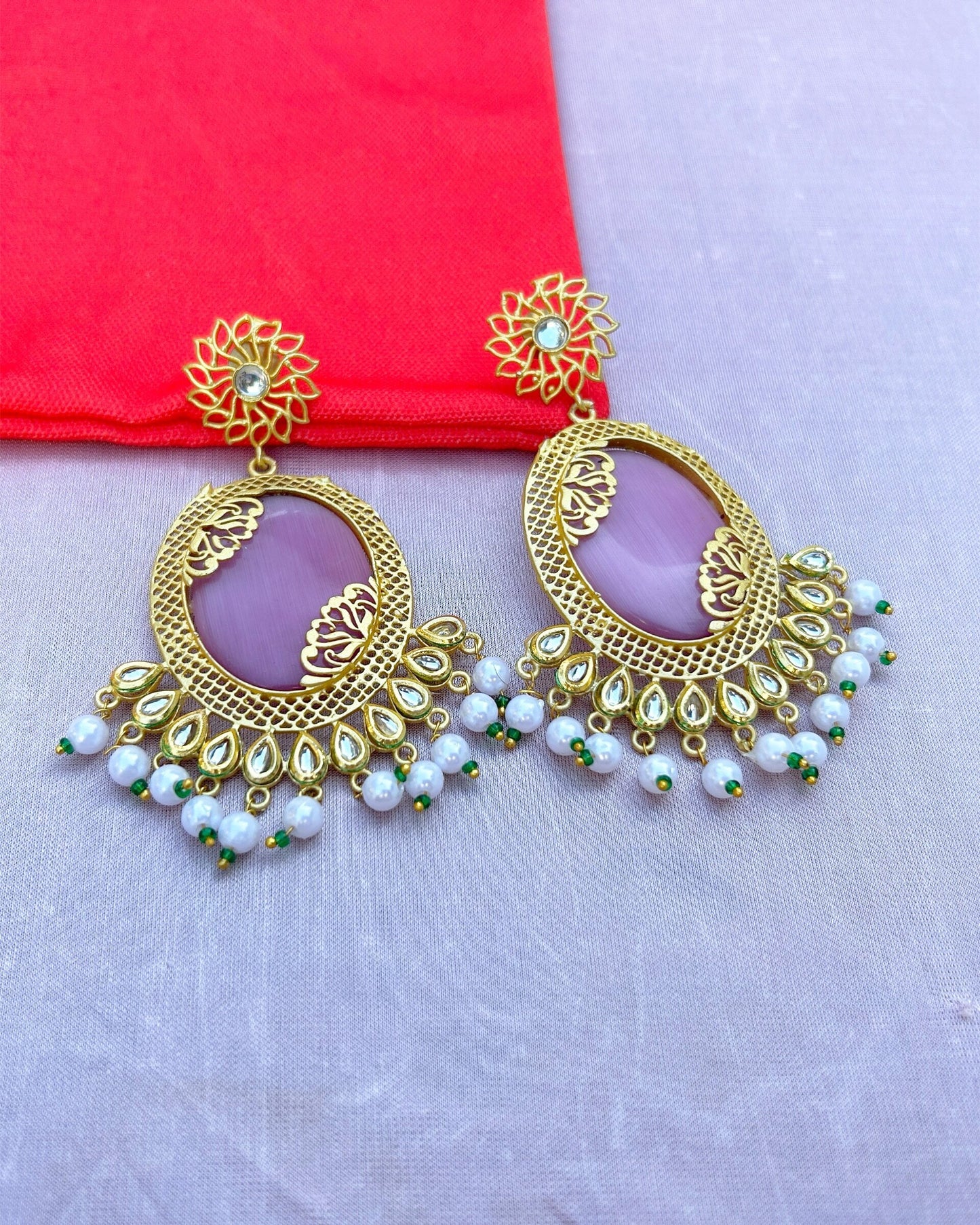 Earrings Brass
