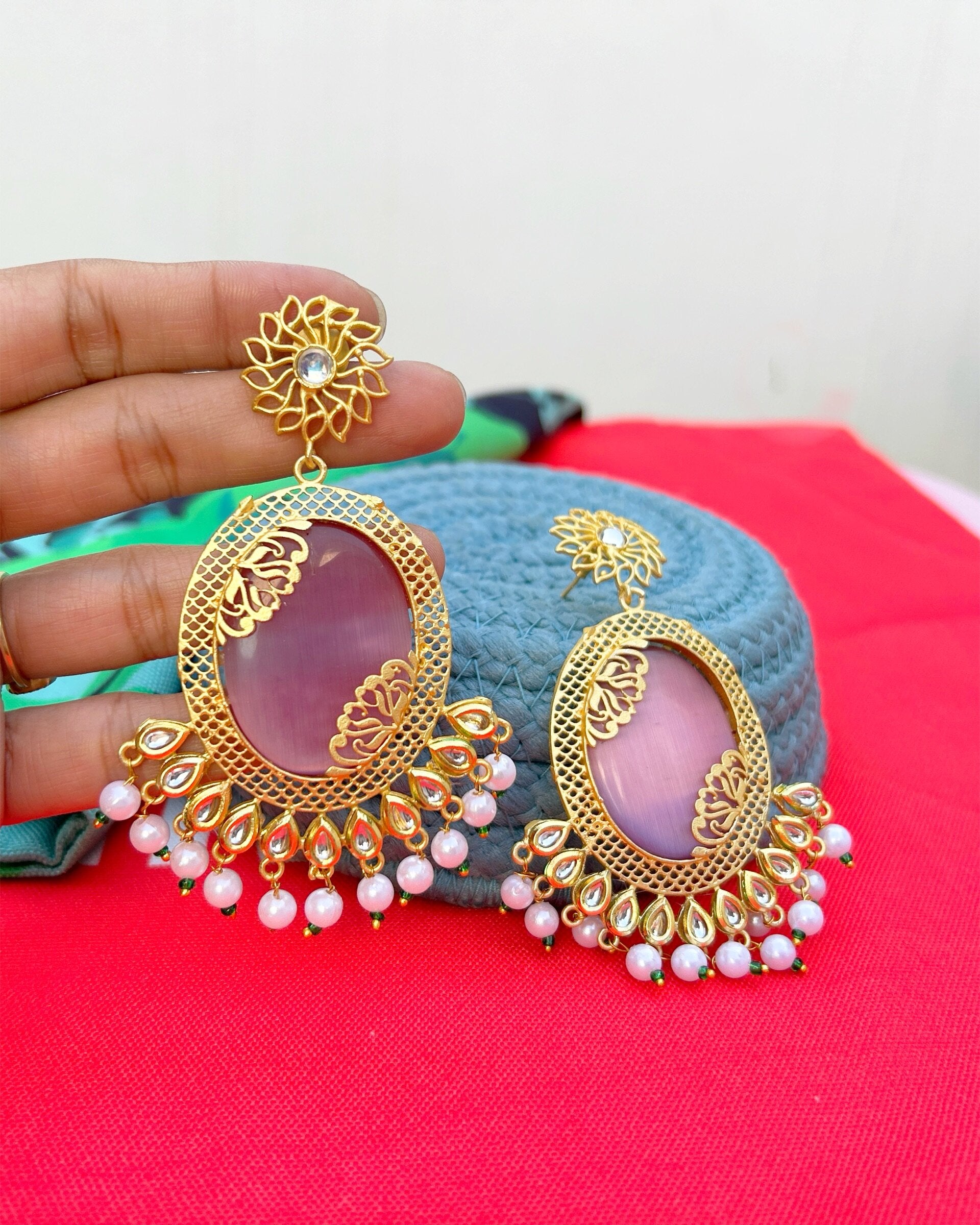 Earrings Brass