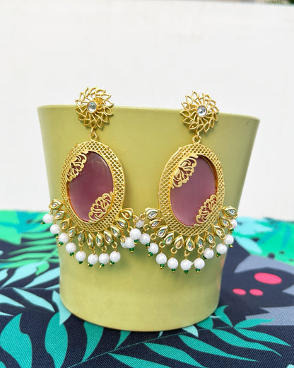 Earrings Brass