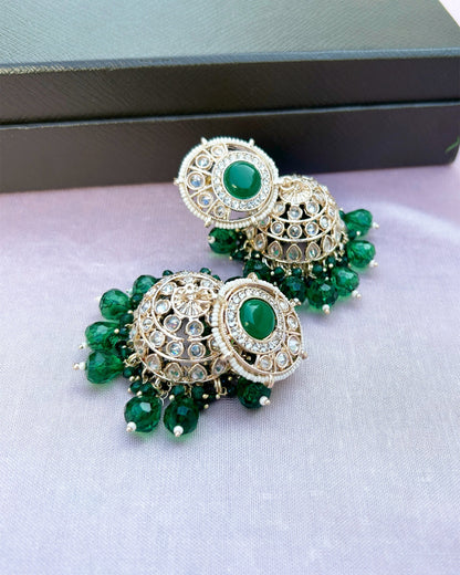 ad jhumka earrings