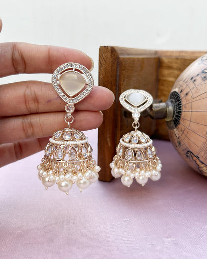 ad stone earrings