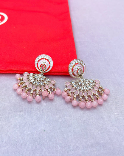 AD stone earrings with price