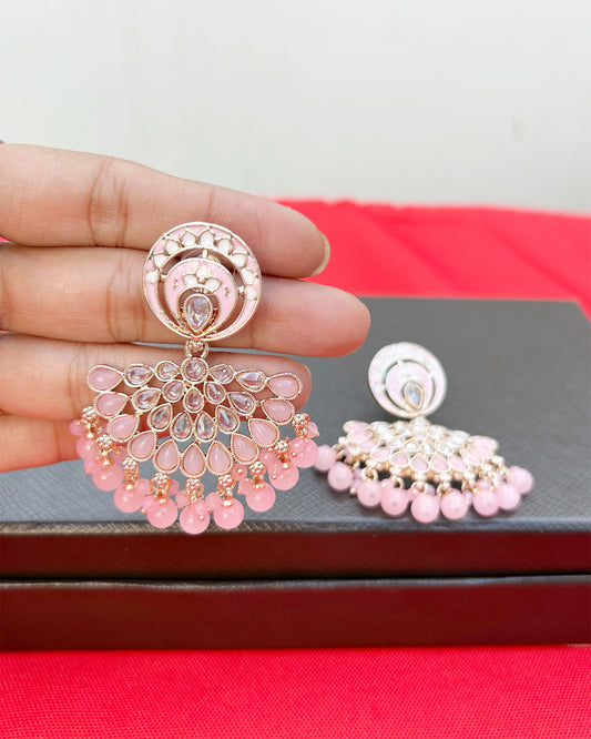 AD stone earrings with price