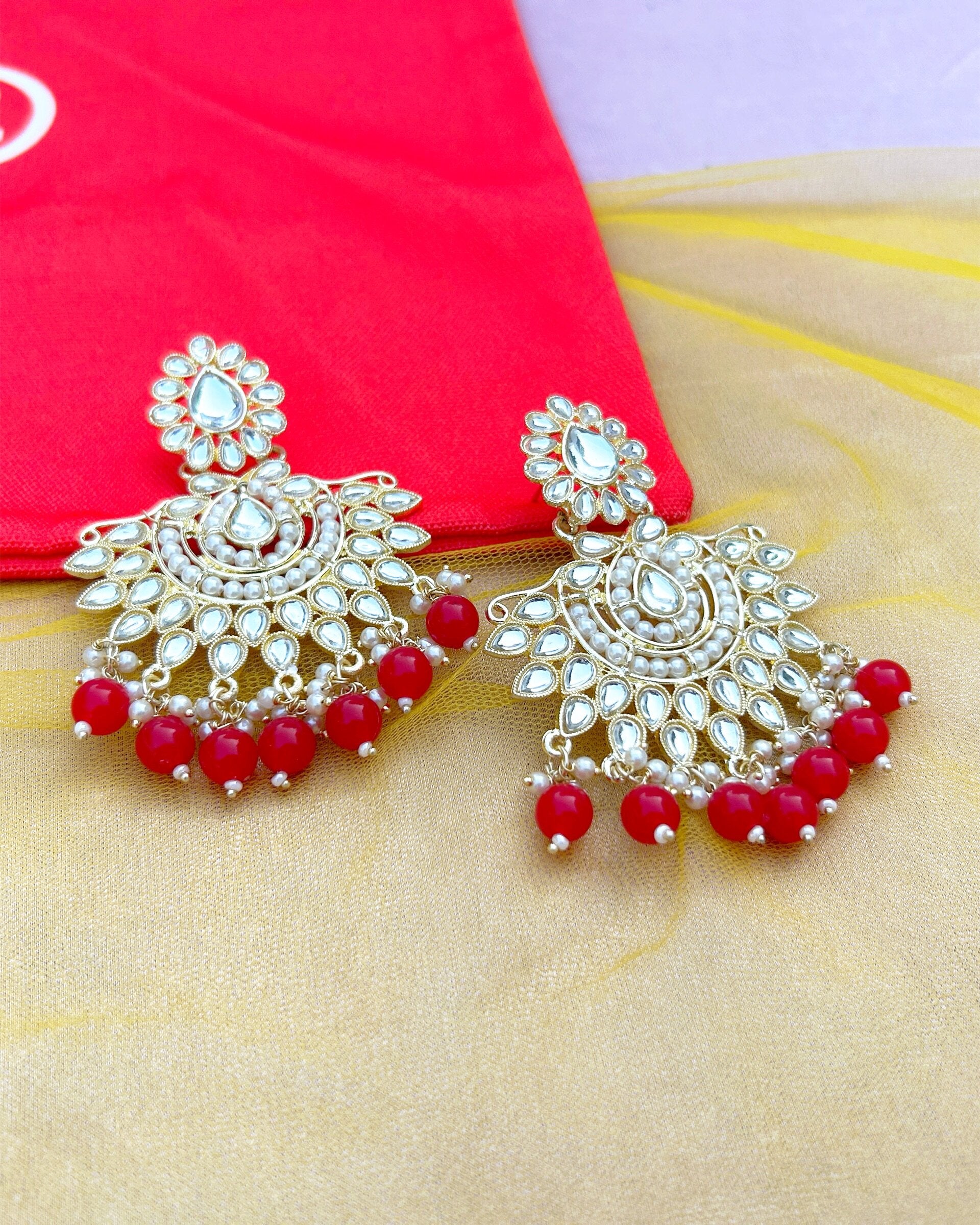 kundan earrings online