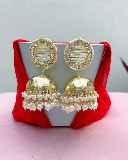 golden jhumka