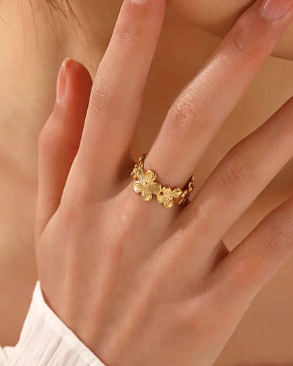 gold finger ring women