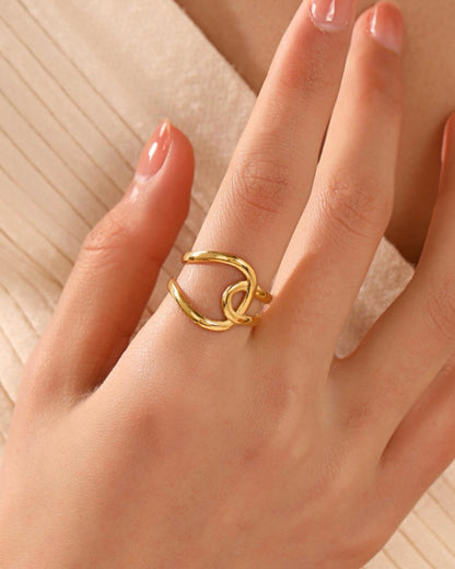 gold plated finger rings