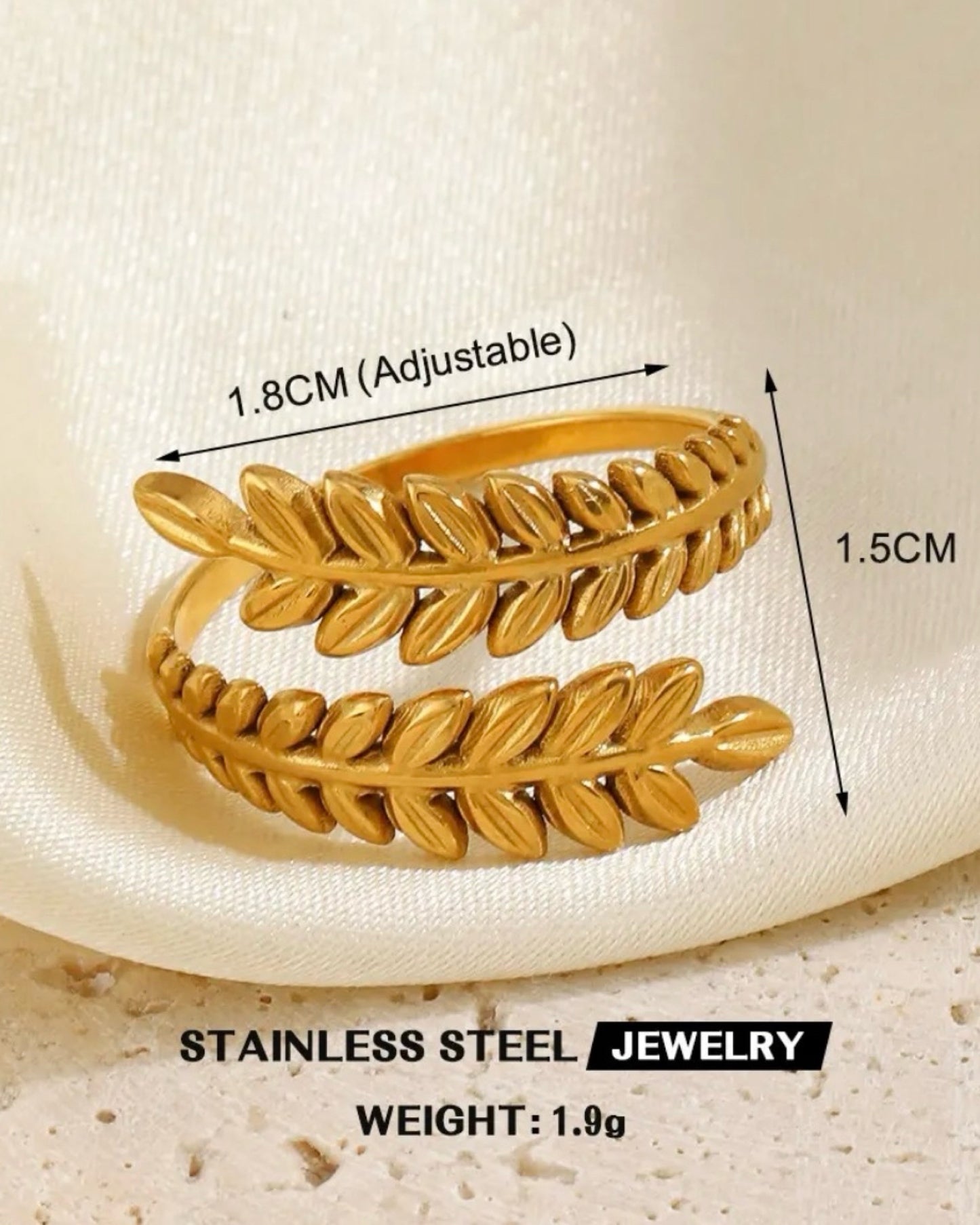 anti tarnish finger ring