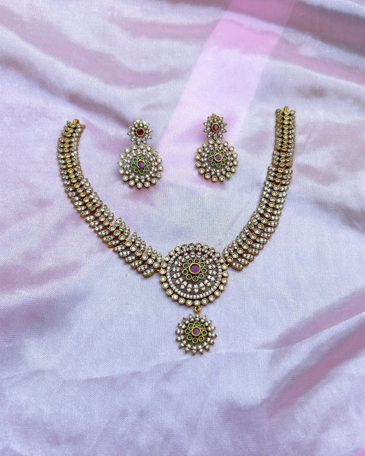 necklace and earring set