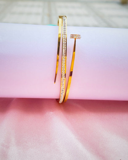 Nail / Wrap Bypass Bangle