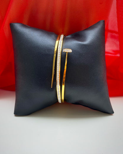 Nail / Wrap Bypass Bangle