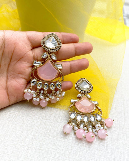 Baby Pink Heritage Earrings