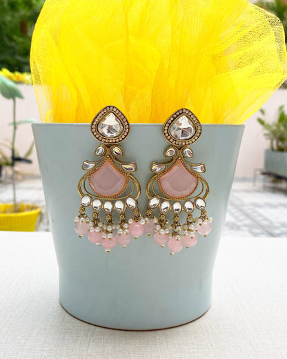 Baby Pink Heritage Earrings
