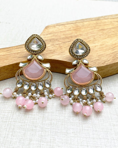 Baby Pink Heritage Earrings
