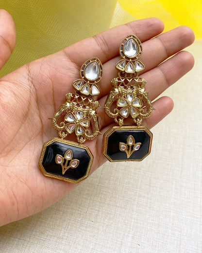 Black Imperial Elephant Chandbalis