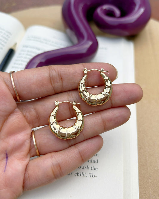 tarnish free hoop earrings