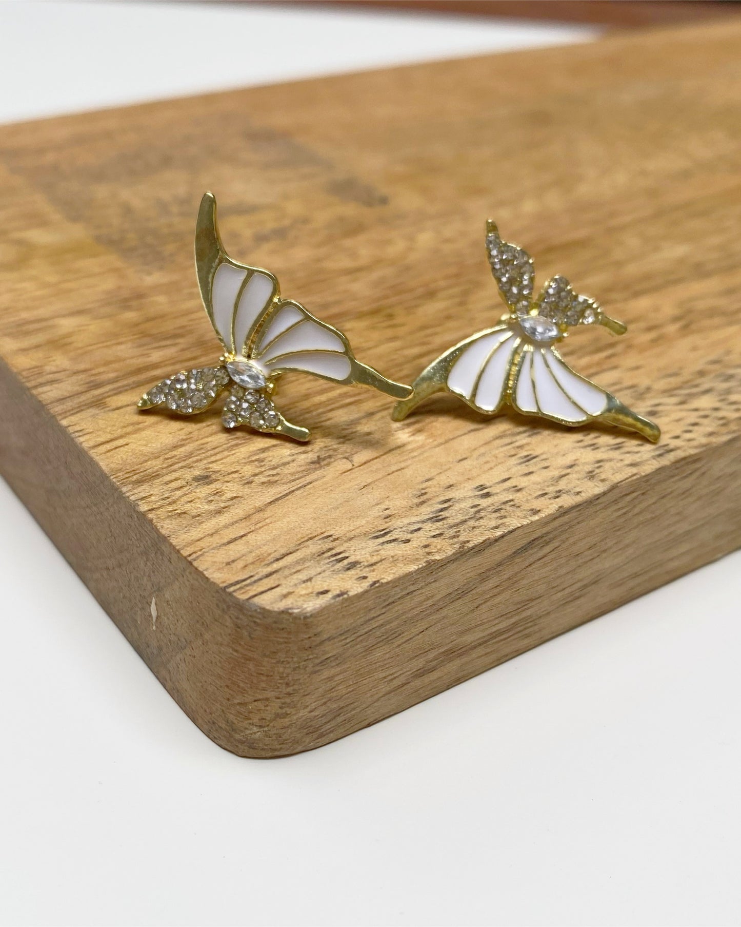 Angel Wing Butterflies Studs