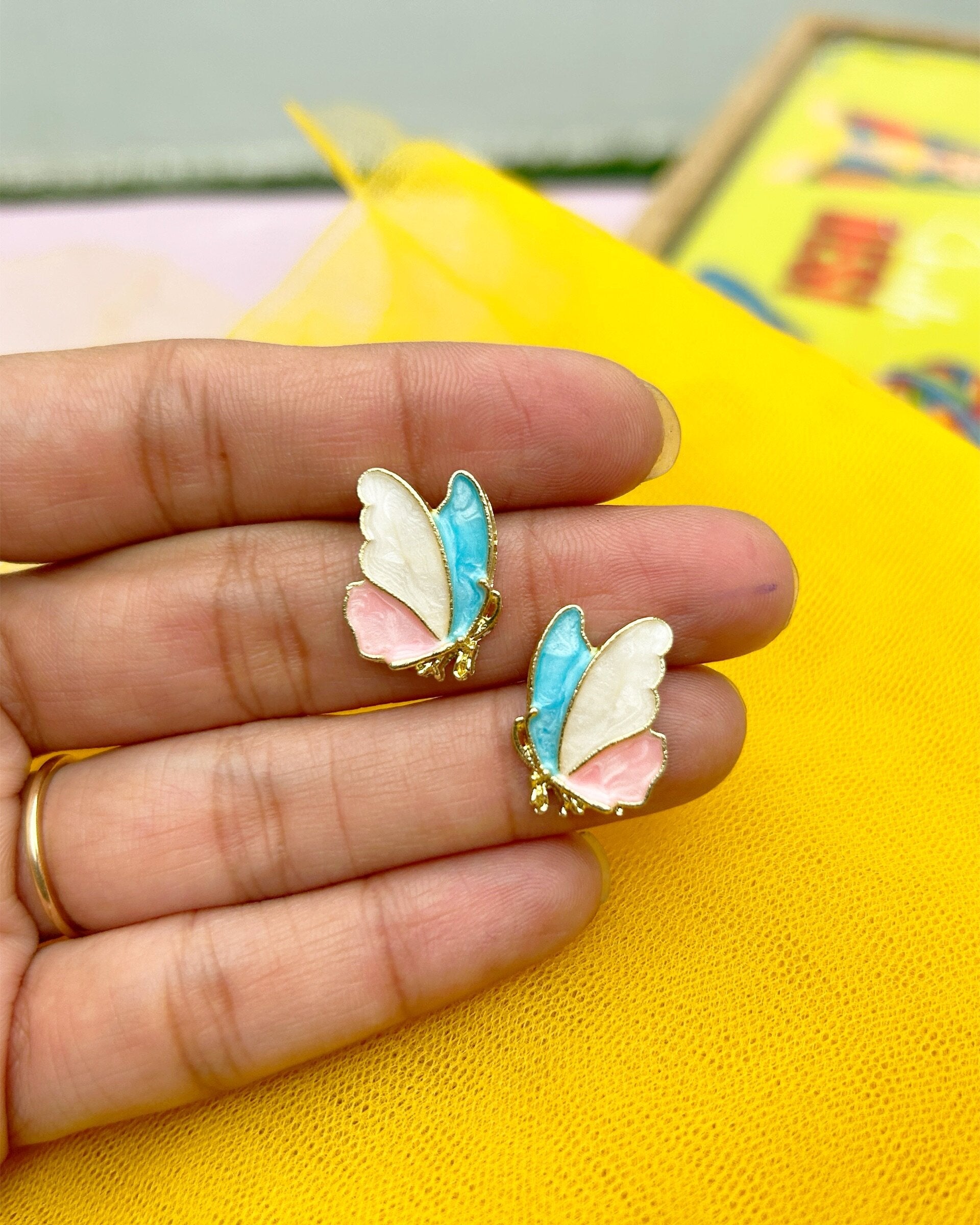 Butterfly Stud Earrings