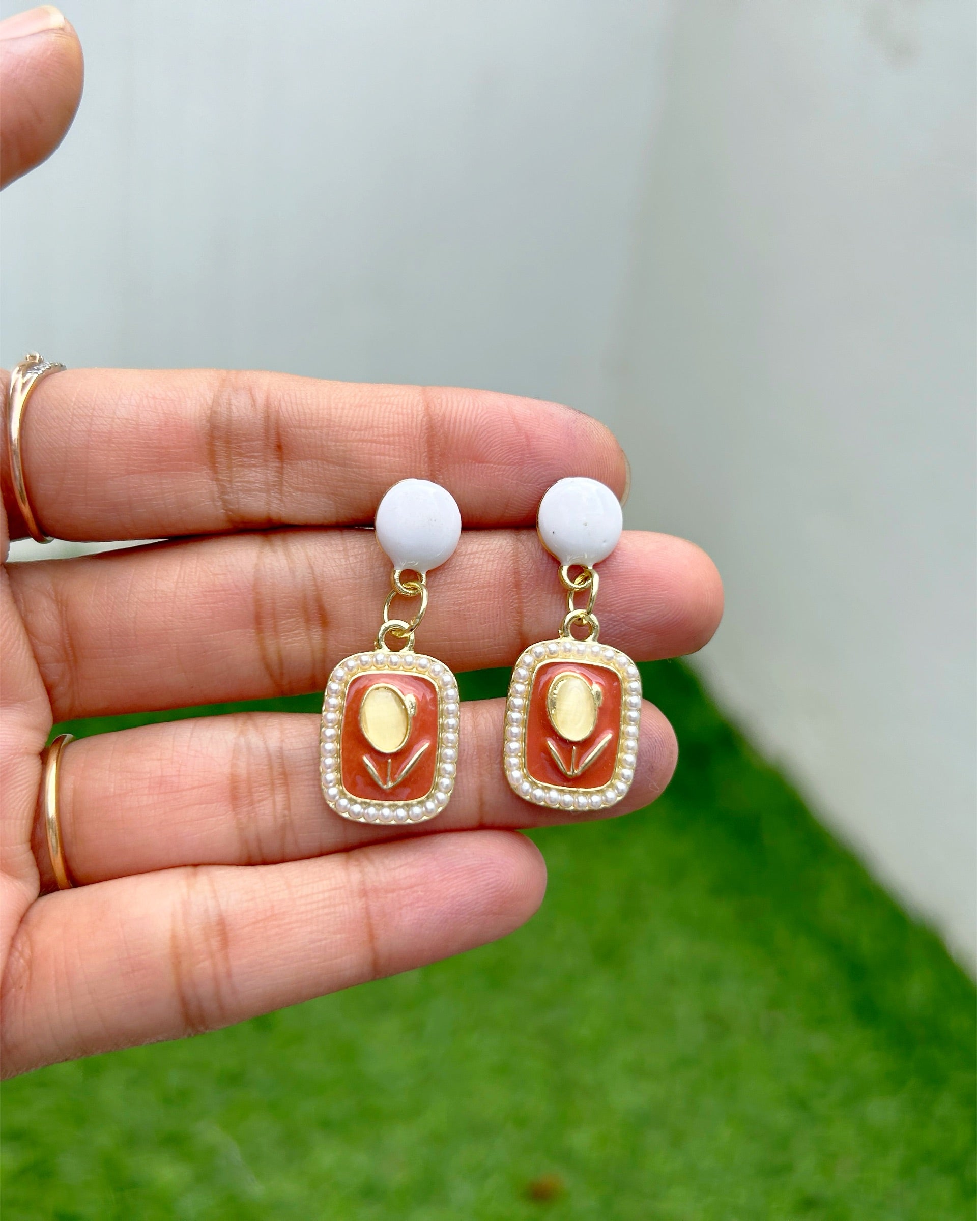 artificial earrings