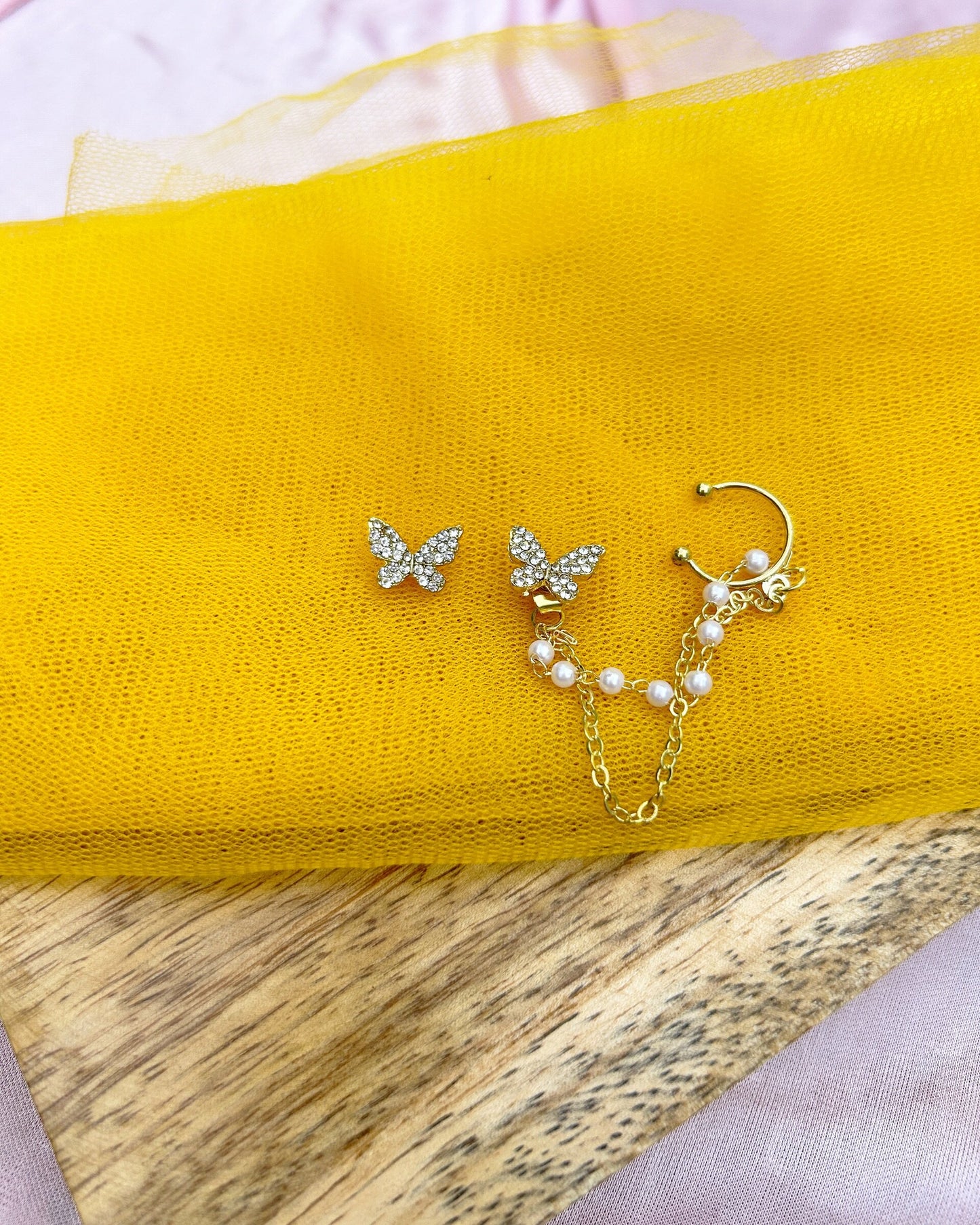 butterfly earrings