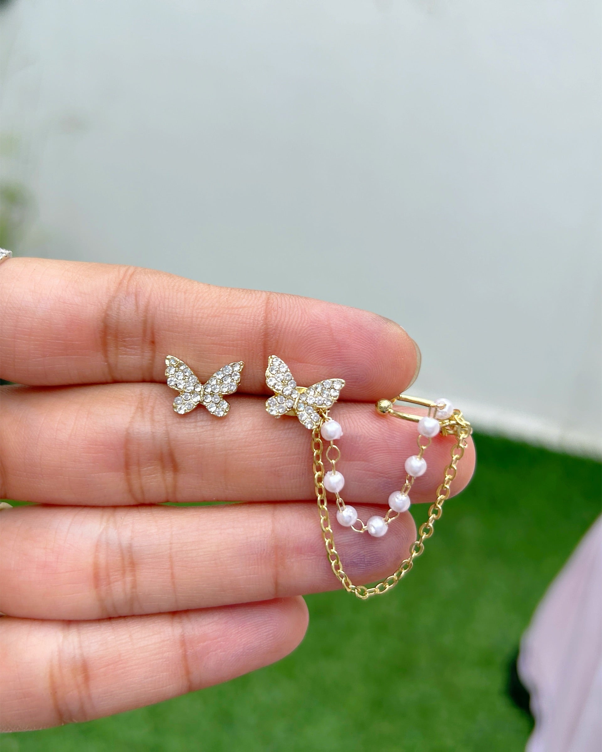 butterfly earrings