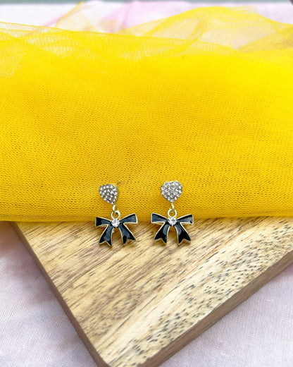 Earrings With Bow