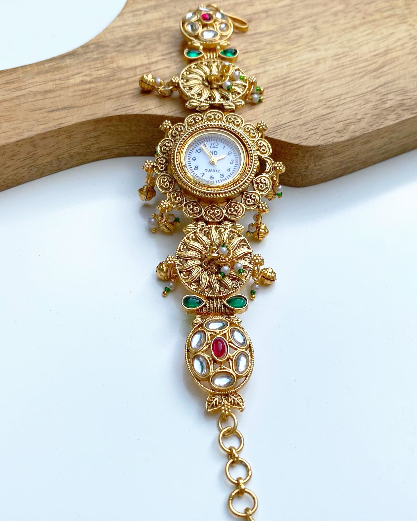Golden Temple Sunburst Watch