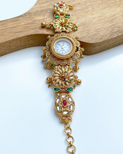 Golden Temple Sunburst Watch