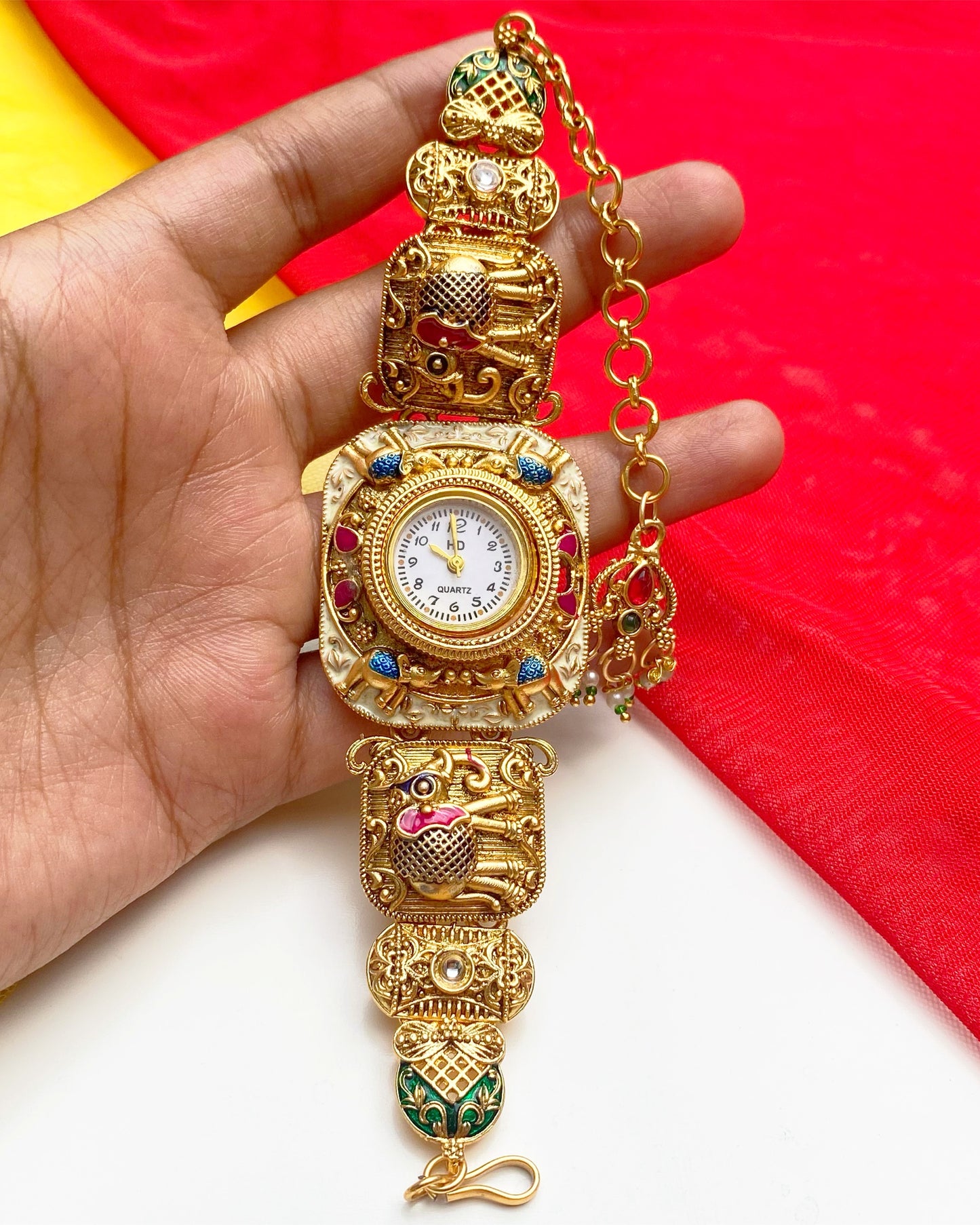 Heritage Royal Elephant Engraved Watch
