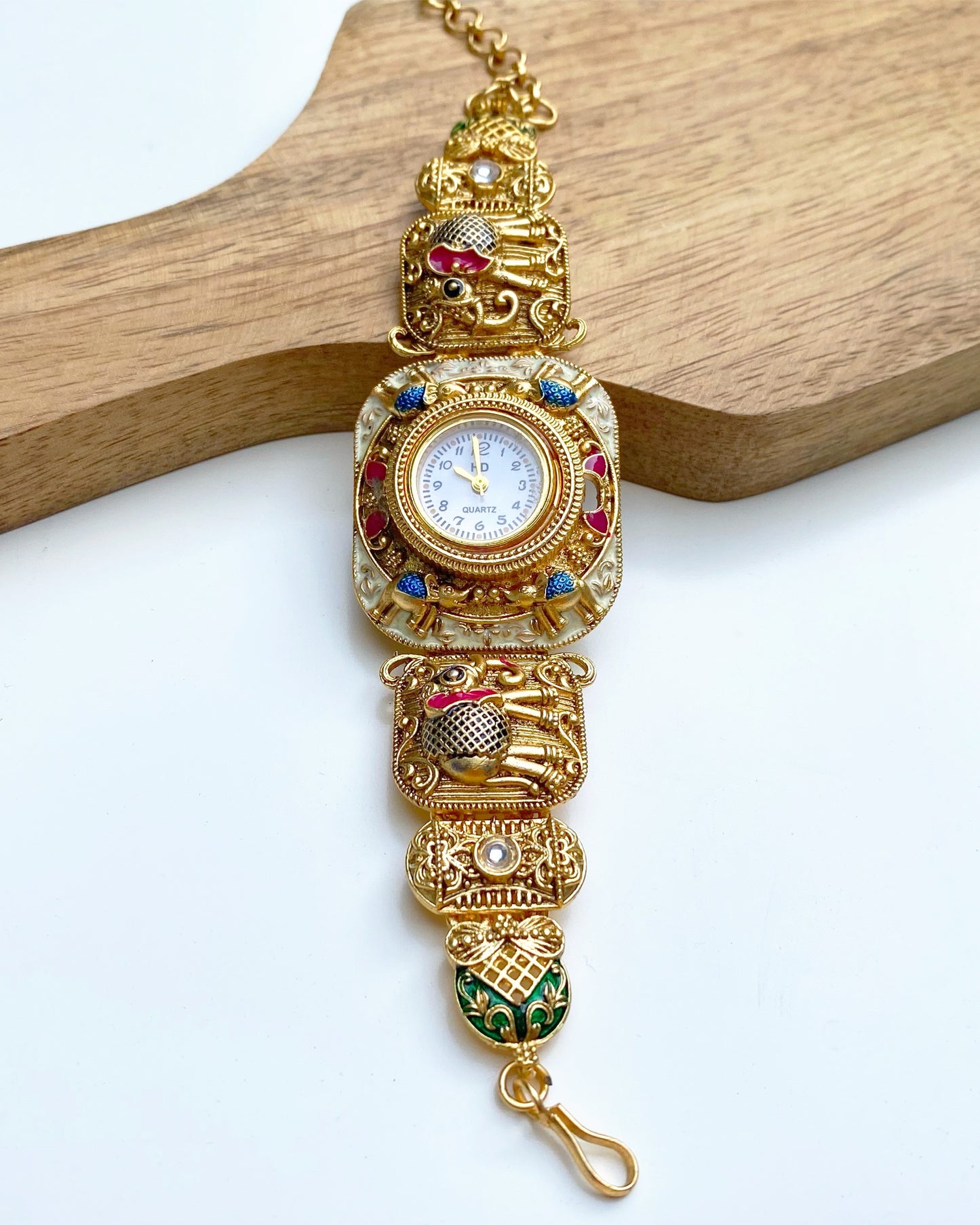 Heritage Royal Elephant Engraved Watch