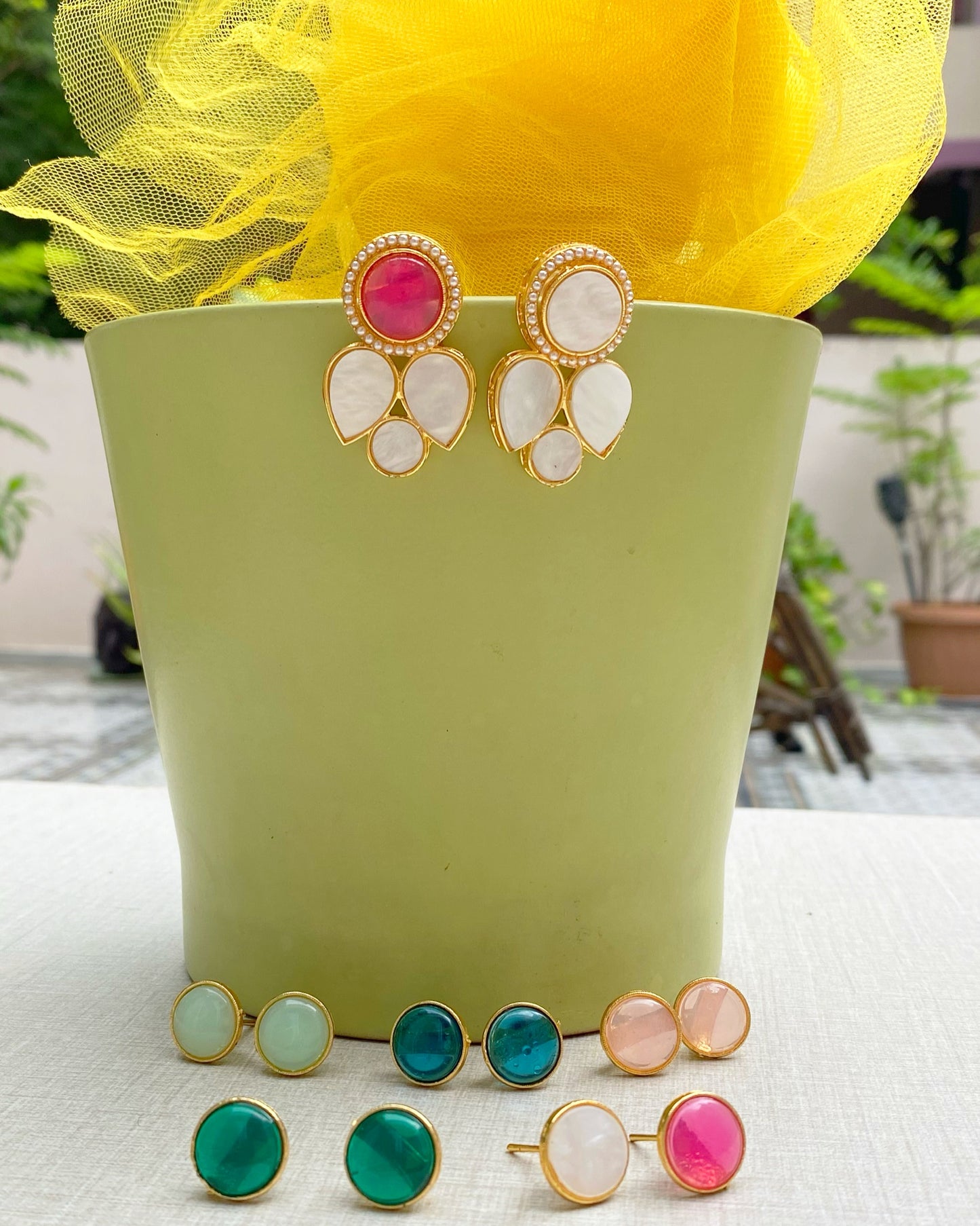 Pastel Palette Detachable Earrings