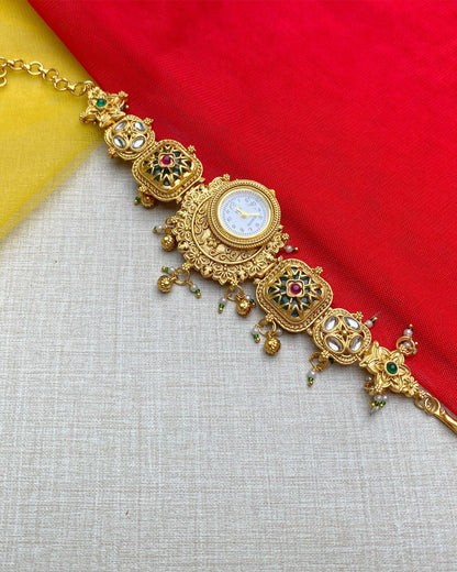 Golden Maharani Medallion Heritage Watch