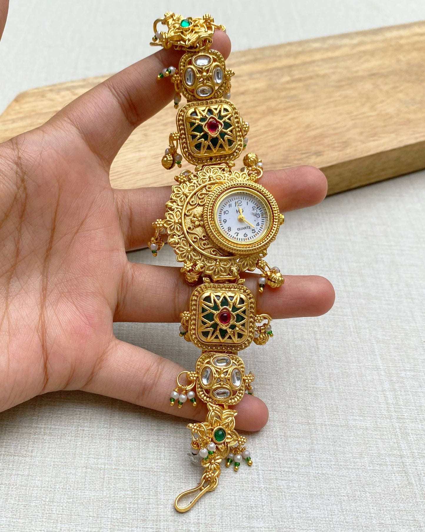 Golden Maharani Medallion Heritage Watch