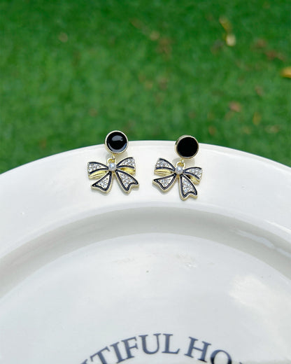 earrings with bows