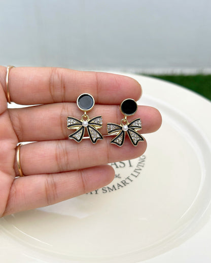 earrings with bows