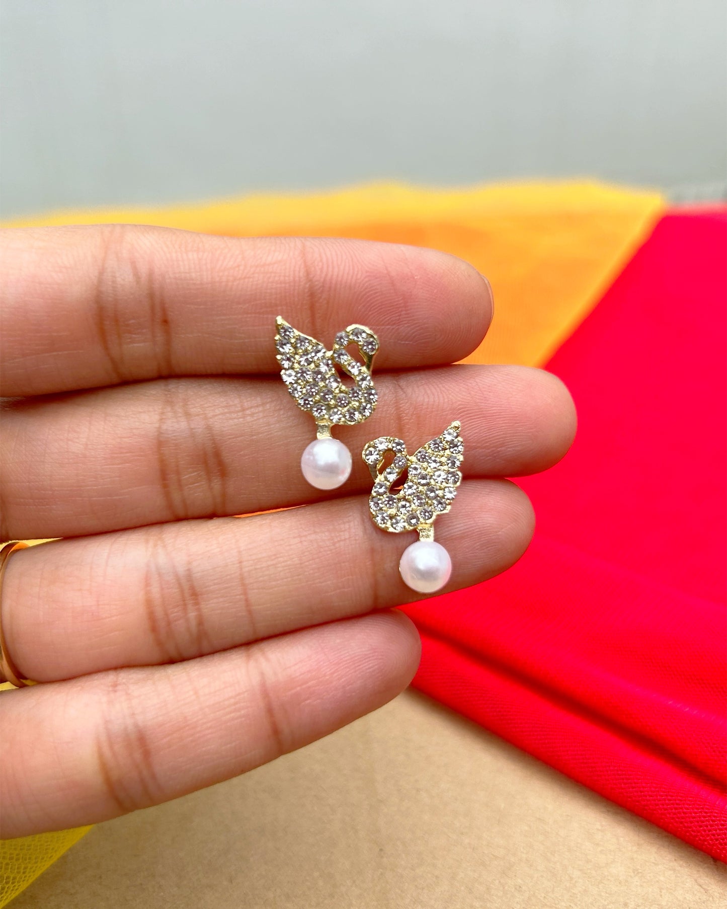 korean earrings gold