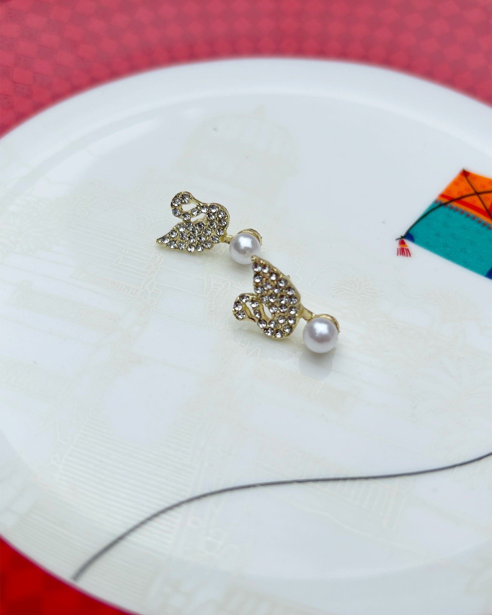 korean earrings gold