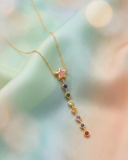 Star Element Y Chain Necklace
