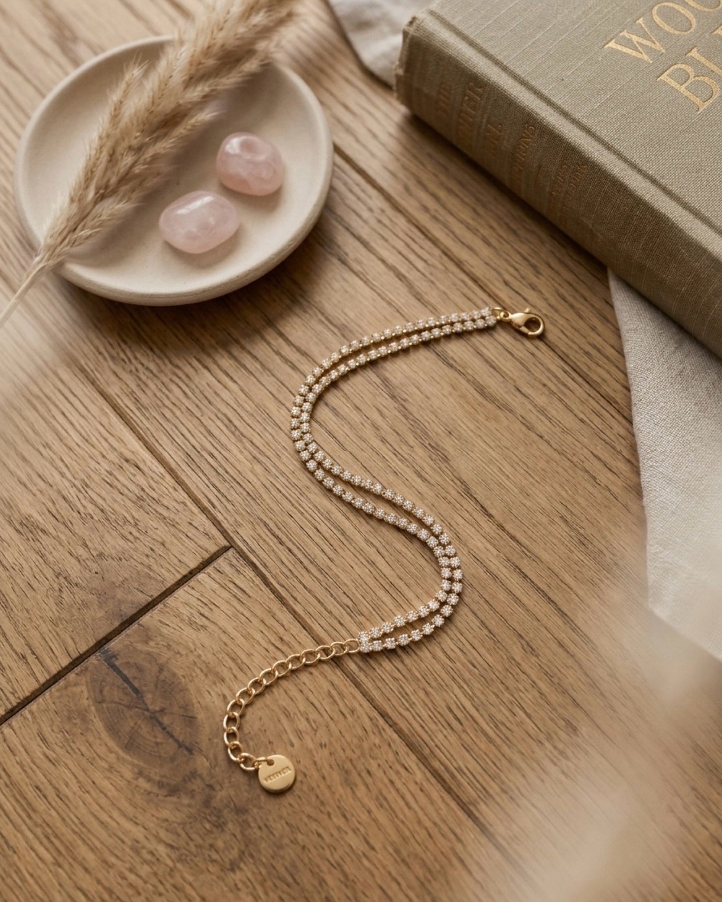 Double Line Tennis Bracelet