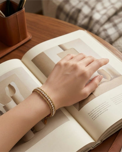 Twisted Link Chain Bracelet