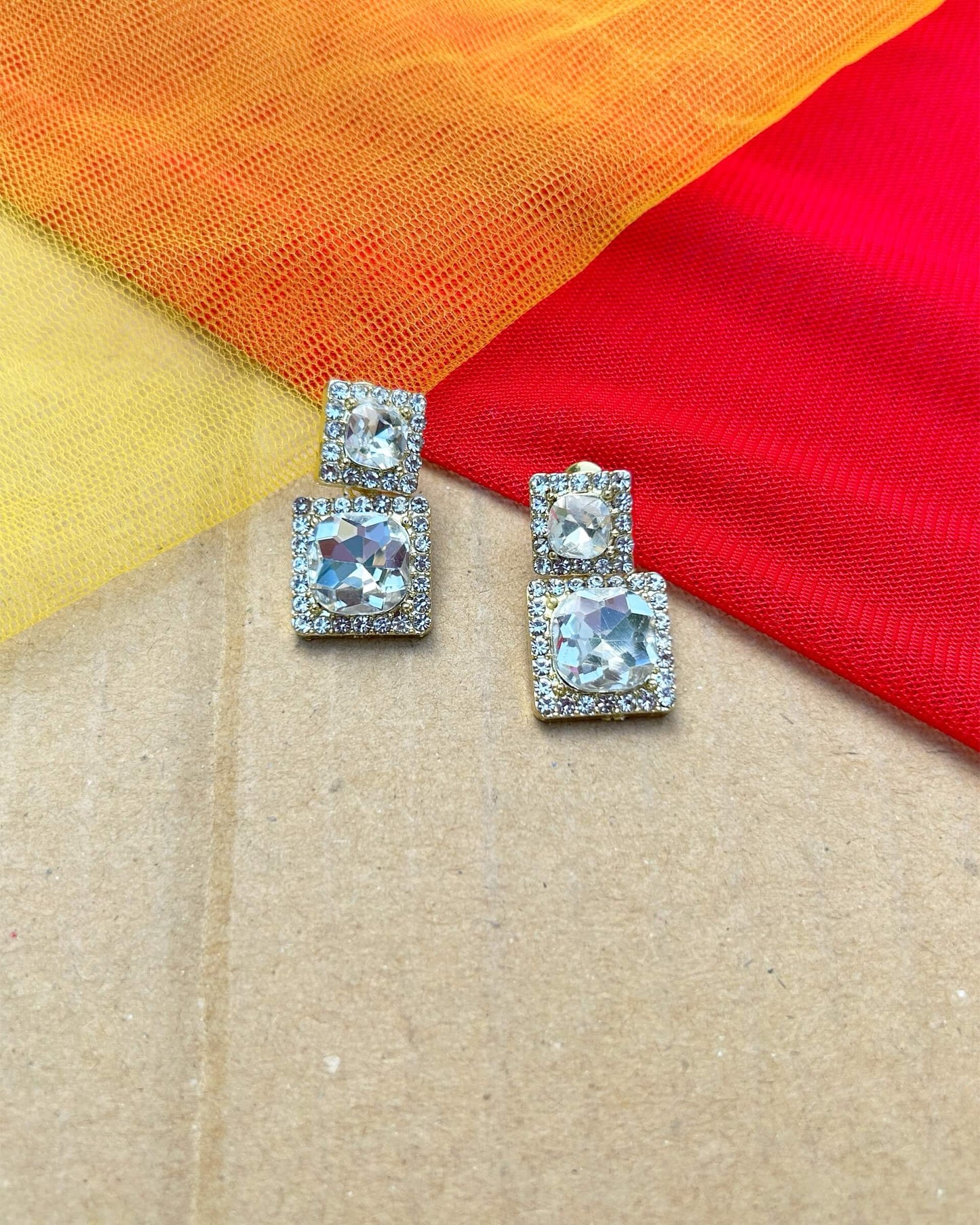 crystal earrings