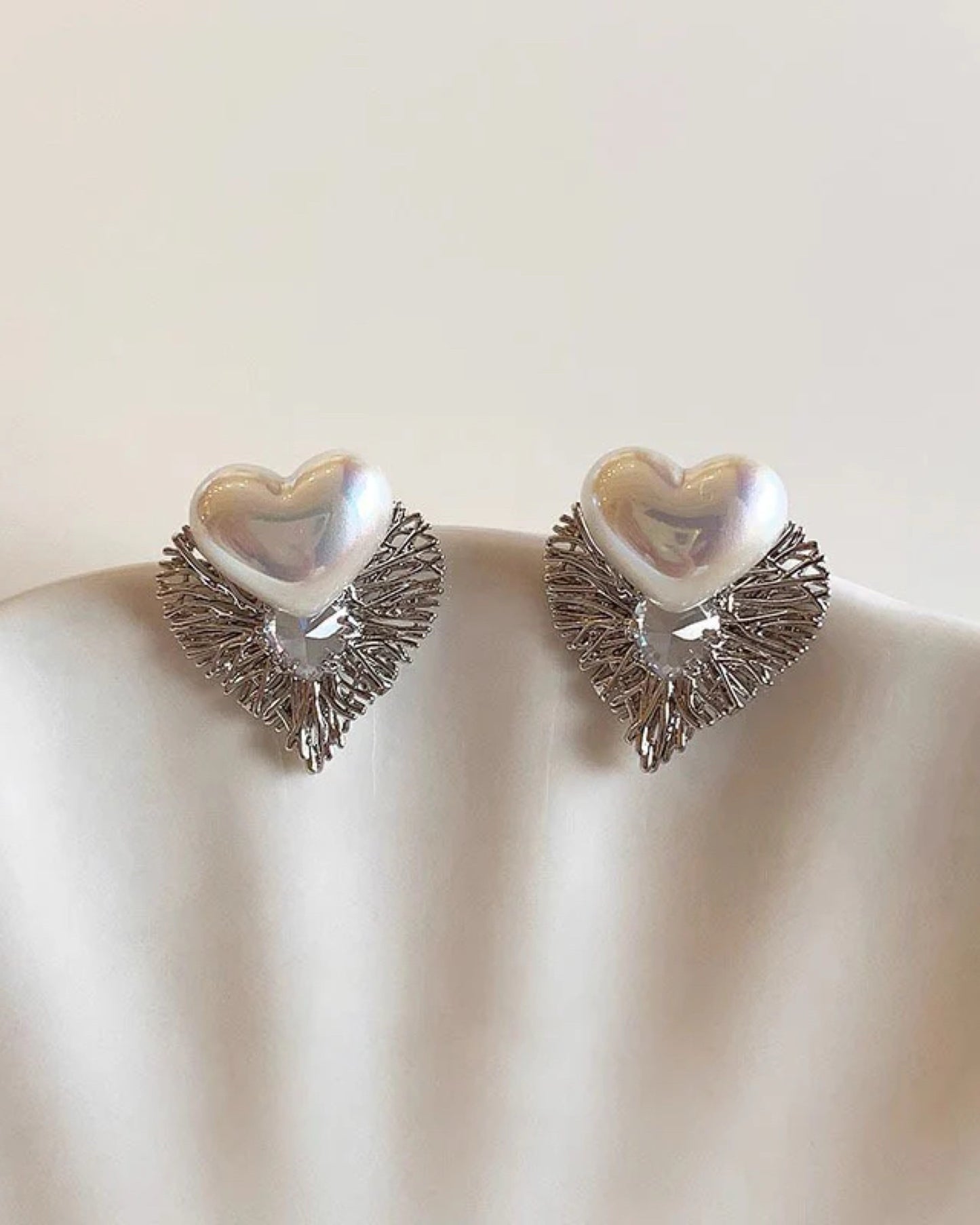 Heart 2 IN 1 Earring