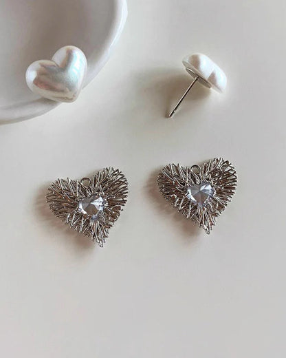Heart 2 IN 1 Earring