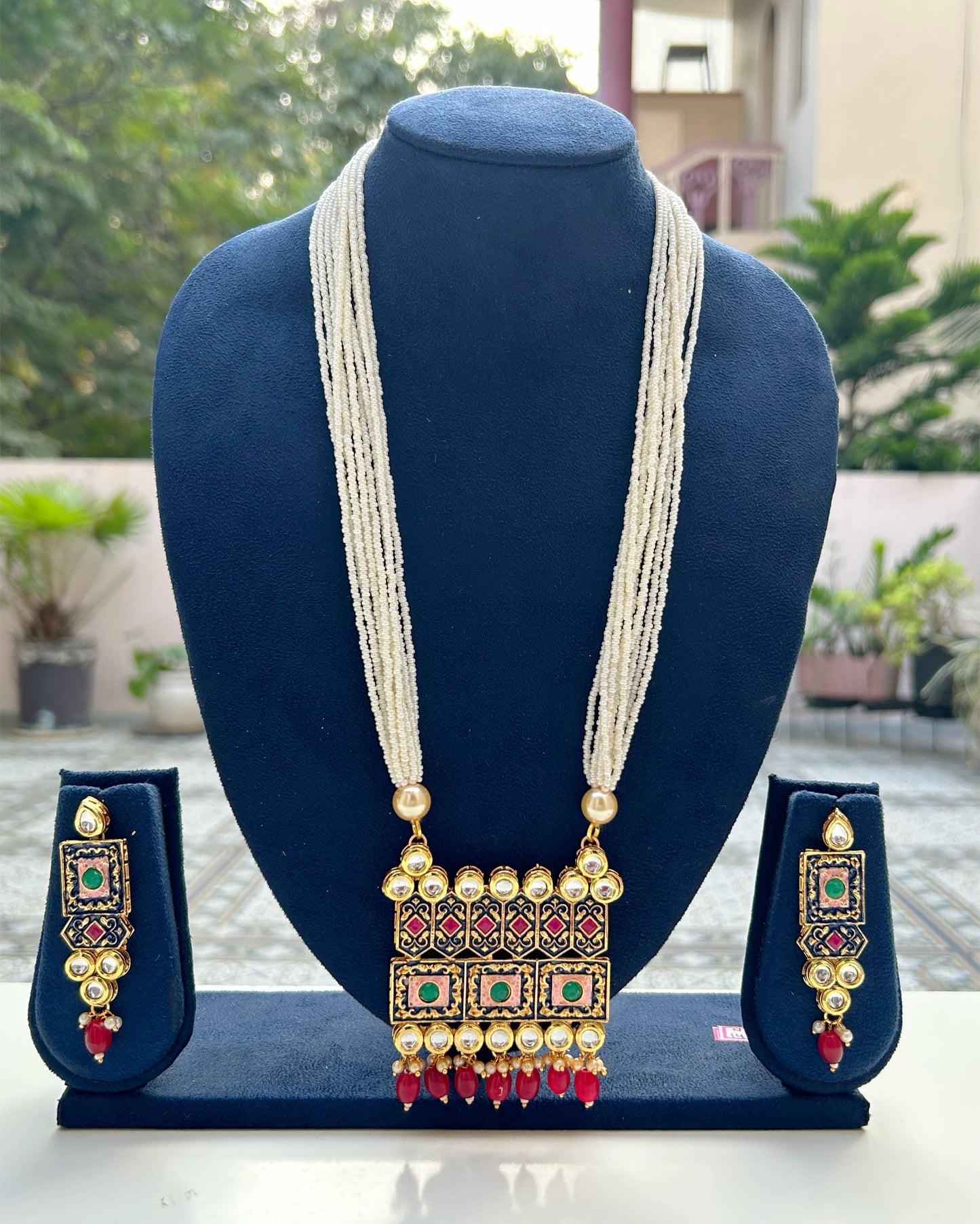 The Jaipur Heritage Mala Necklace Set