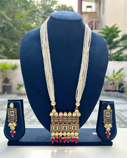 The Jaipur Heritage Mala Necklace Set
