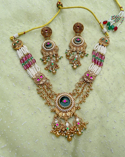 The Maharani Utsav Necklace Set