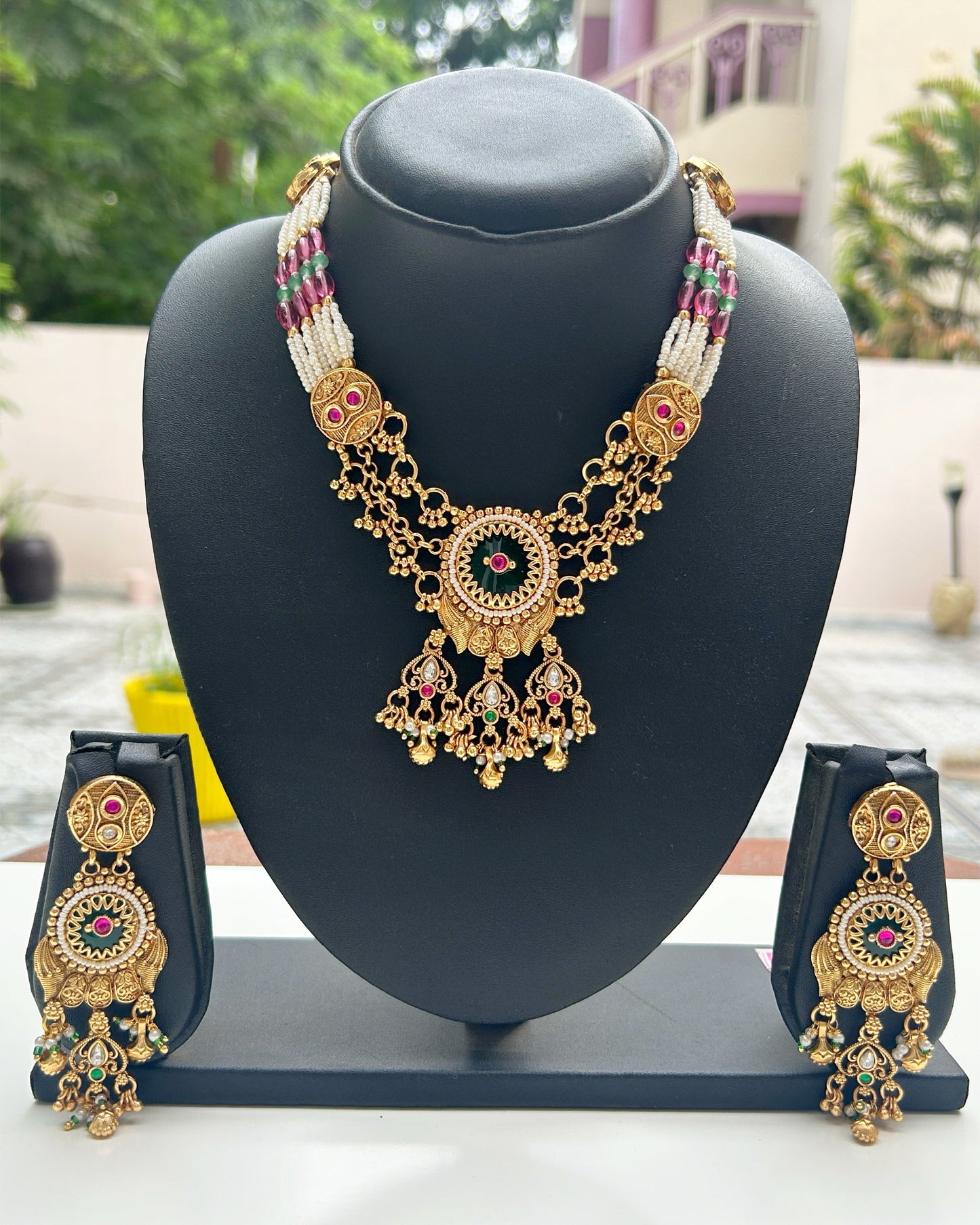 The Maharani Utsav Necklace Set